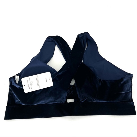 Fabletics Women's Oasis Twist- Front Velour Sports Bra -  4X - Picture 4 of 5